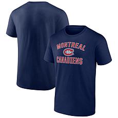 Men's Fanatics Navy Montreal Canadiens Victory Arch T-Shirt