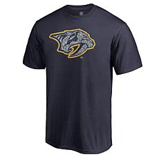 Men's Fanatics Navy Nashville Predators Static Logo T-Shirt