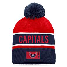 Men's Fanatics Navy/Red Washington Capitals Authentic Pro Rink Cuff...