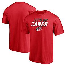 Men's Fanatics Red Carolina Hurricanes Hometown Collection Push Ahe...