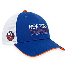Men's Fanatics  Royal New York Islanders Authentic Pro Rink Trucker...