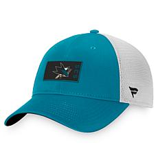 Men's Fanatics Teal/White San Jose Sharks Authentic Pro Rink Trucke...