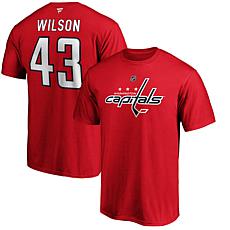 Men's Fanatics Tom Wilson Red Washington Capitals Team Authentic St...