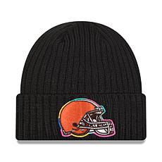 Men's New Era Black Cleveland Browns 2024 NFL Crucial Catch Cuffed ...