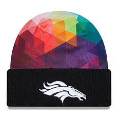 Men's New Era  Black Denver Broncos 2023 NFL Crucial Catch Cuffed K...