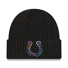 Men's New Era Black Indianapolis Colts 2024 NFL Crucial Catch Cuffe...