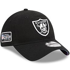 Men's New Era  Black Las Vegas Raiders 2023 NFL Crucial Catch 9TWEN...