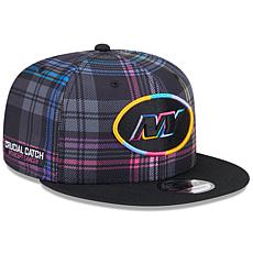 Men's New Era Black New York Jets 2024 NFL Crucial Catch Plaid 9FIF...