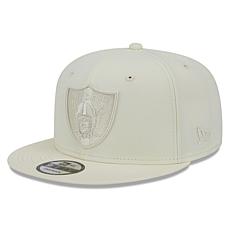 Men's New Era Cream Las Vegas Raiders Color Pack 9FIFTY Snapback Hat