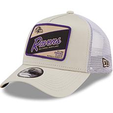 Men's New Era White Baltimore Ravens Core Classic 2.0 Pride 9TWENTY  Adjustable Hat