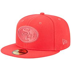 Men's New Era Scarlet San Francisco 49ers Color Pack Brights 59FIFT...