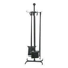 Mind Reader 4-Piece Fireplace Tool Set 