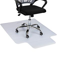 Mind Reader Floor Under Desk Protection Mat for Rolling Chairs