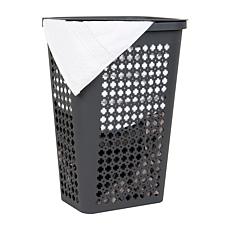 Mind Reader Slim Tapered Laundry Hamper with Ventilation