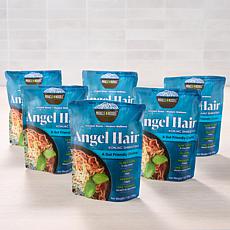 Miracle Noodle (6) 7oz Pouches Konjac Shirataki Noodles - Angel Hair