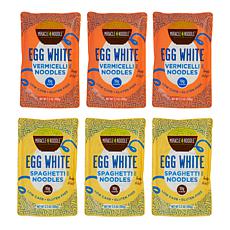 Miracle Noodle 6-pack Combo Egg White Noodles
