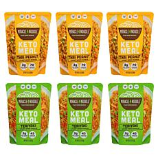 Miracle Noodle 6-pack Combo Keto-Friendly Meals Auto-Ship®