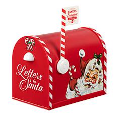 Mr. Christmas Santa's Enchanted Mailbox with Notepad and Pen
