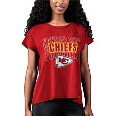 MSX by Michael Strahan MSX by Michael Strahan for NFL Women's Abigail Back Slit Tee - Washington Footballteam