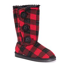 hsn red boots