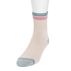 MUK LUKS Men's Heat Retainer Sock 6"