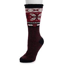 MUK LUKS Women's Heat Retainer Thermal Socks