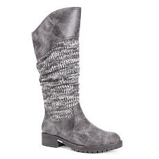 grey tall boots
