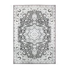 My Magic Carpet Parviz Grey Washable Area Rug 5'x7'