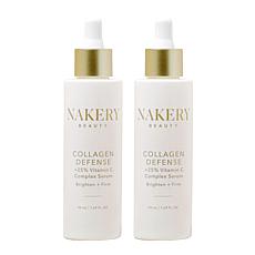 Nakery Beauty Collagen Peptide +25% Vitamin C Complex Serum 2-pack