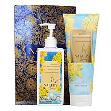 Nakery Beauty Sunshine Bouquet Body Butter and Face, Body & Hair Wash