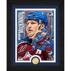 Nathan MacKinnon 13"x16" Framed Collectible with Bronze Coin
