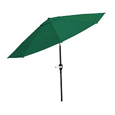 Nature Spring 10' Patio Umbrella with Auto Tilt & Easy Crank - Green