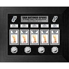 NBA Spurs 5-Time NBA Champs Banner Collection
