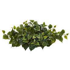 Nearly Natural 31” Philodendron Artificial Ledge Plant