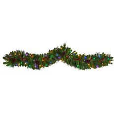 Nearly Natural 6' Colorado Fir Christmas Garland with 50 Lights