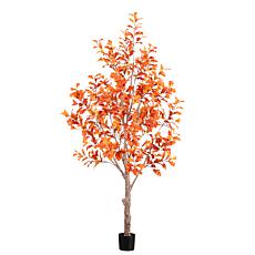 Nearly Natural 9’ Autumn Oak Artificial Fall Tree