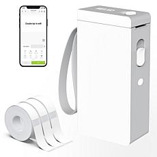 Nelko P22 Bluetooth Label Printer with 3 180pc Rolls