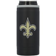 New Orleans Saints 12oz. Flipside Powdercoat Slim Can Cooler