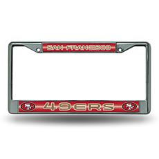 NFL Bling Chrome Frame - 49ers 
