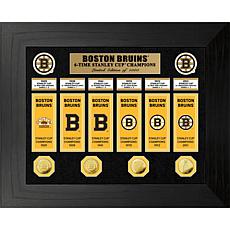 NHL Bruins 6-Time Stanley Cup Champs Deluxe Banner