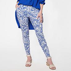 Nina Leonard Millennium Knit Narrow Leg Pull-On Pant