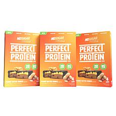 No Sugar Company 3 x 4-count Peanut Butter Crunch Protein Bars