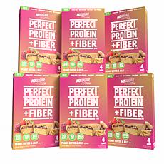No Sugar Company 6 x 4ct Protein + Fiber PB+J Bars