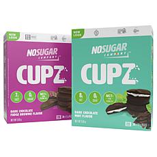 No Sugar Company 60ct Chocolate Mint & Fudge Brownie Keto Cups AS