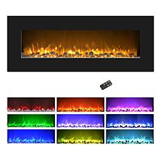 Northwest 50 quot; Color Changing LED Electric Fireplace with Remot...