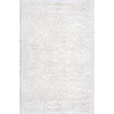 nuLOOM 4' x 6' Ivory Kristan Modern Shag Area Rug 