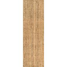 nuLOOM Ashli Solid Farmhouse Jute 3' x 5' Area Rug 