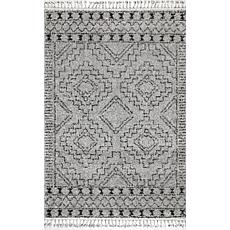 nuLOOM Vasiliki Moroccan Shag Tasseled Area Rug 