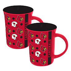 Official College Team Spirit 15oz Ceramic Mug 2-Pack
