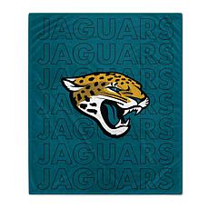 Officially Licensed 60" x 70" Prima Fleece Echo Throw Blanket- Jaguars